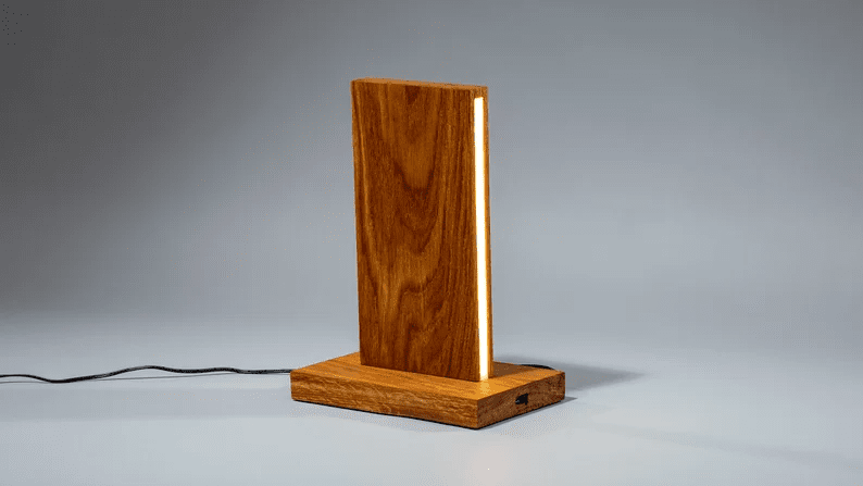 Wooden Table Desk LED Lamp - The DecFair