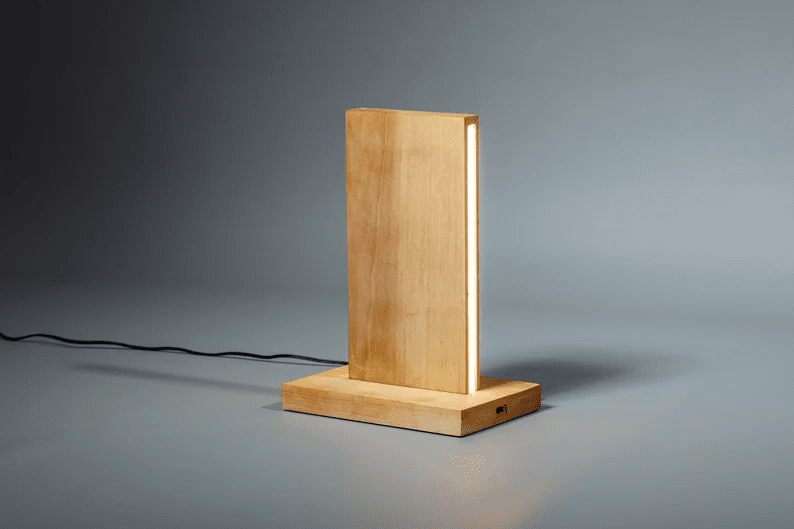 Wooden Table Desk LED Lamp - The DecFair