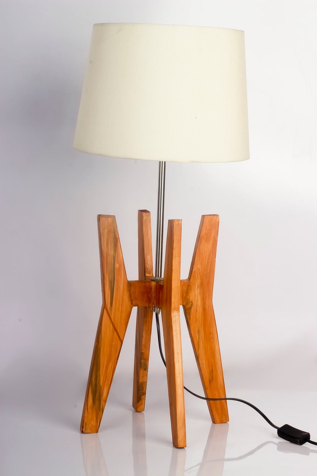 wooden texture lamp - The DecFair