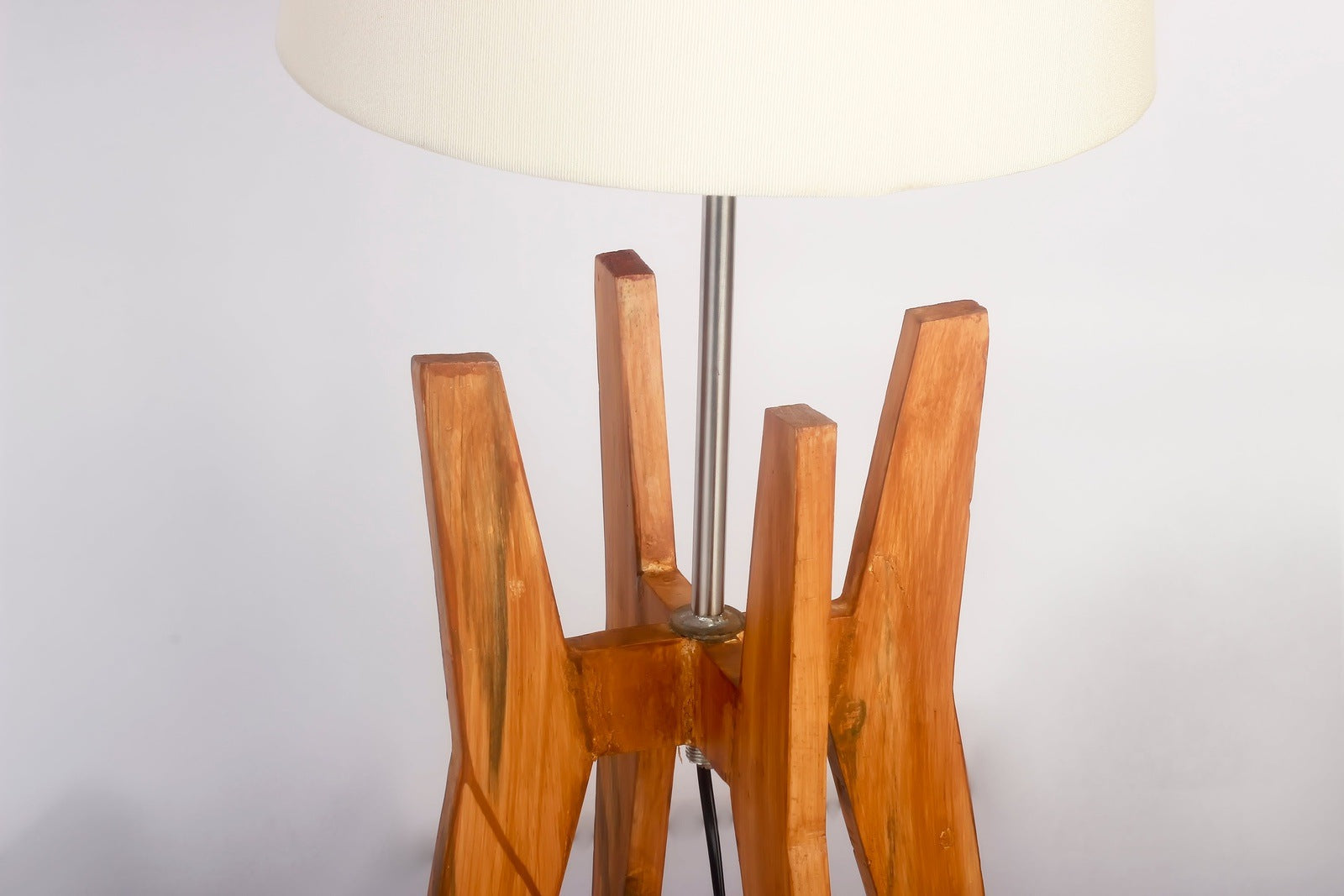 wooden texture lamp - The DecFair