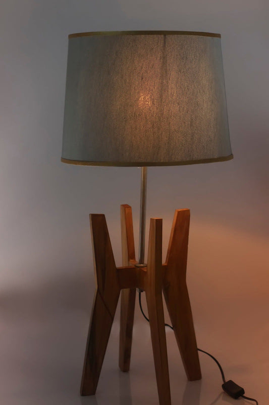 wooden texture lamp - The DecFair