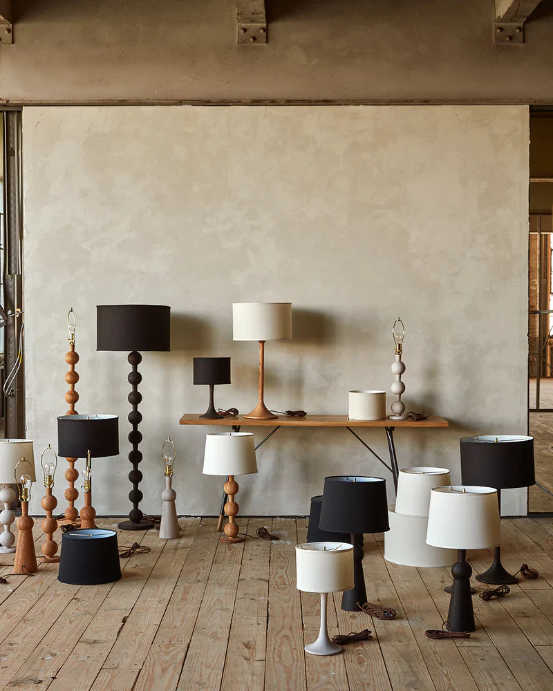 Hugo Barbell Floor Lamp - Dark Wash