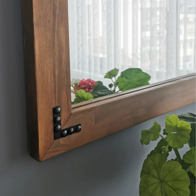 Sanremo Wood Framed Wall Mounted Full Length Mirror - The DecFair