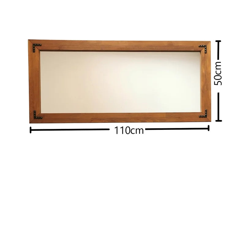 Sanremo Wood Framed Wall Mounted Full Length Mirror - The DecFair
