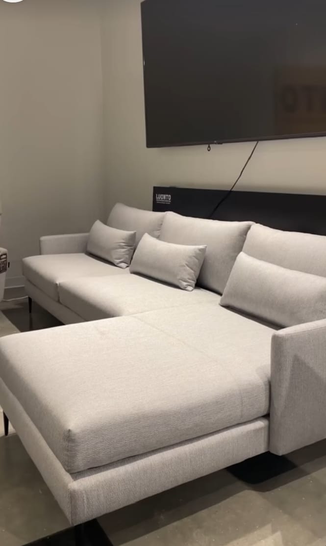 7-Seater Velvet Sofa