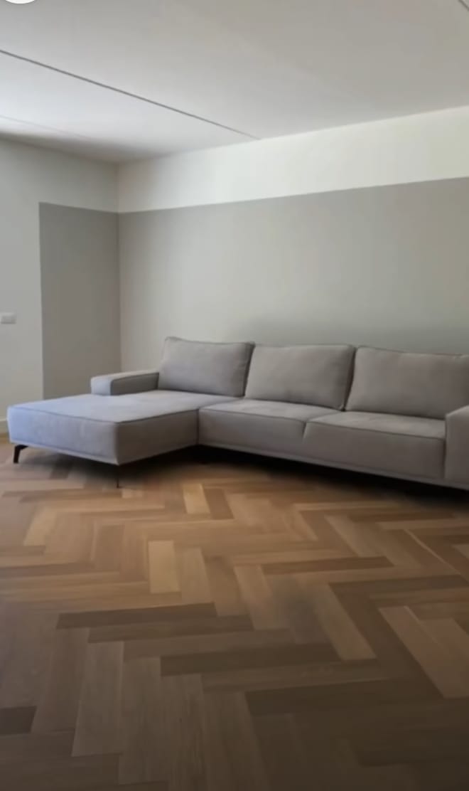 7-Seater Velvet Sofa