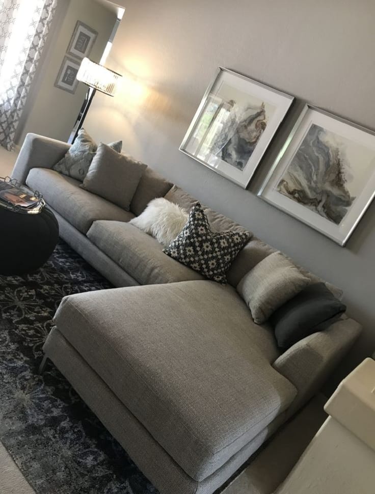 7-Seater Velvet Sofa