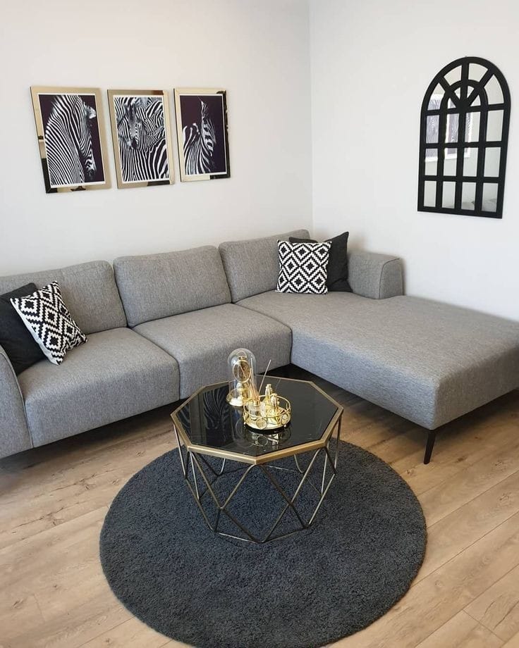 7-Seater Velvet Sofa