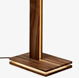 Handmade Wood Led Floor Lamp - The DecFair